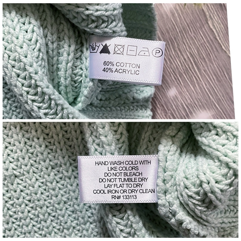 Lisa Todd High Life Half-Zip Long-Sleeve Sweater Back Stripes - Picture 7 of 12